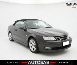 SAAB 9-3 CABRIOLET SAAB 9-3 CABRIO 2.0 T AERO DEL 2005 USATA A FIRENZE
