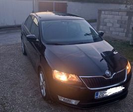ŠKODA RAPID 1.6 TDI, NAVIGACIJA, GRIJANJE SJEDALA, SENZORI, REG.10/2026
