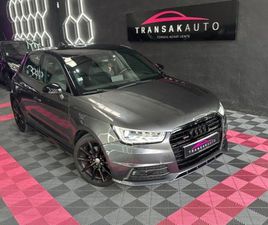 AUDI A1 SPORTBACK S LINE 1.6 TDI 116 CH ~ CLIM AUTOMATIQUE ~ RADARS AR ~ FEUX AUTOMATIQUE ~ JANTES 17