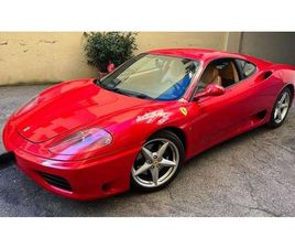 2000 FERRARI 360 ROUGE AUTOMATIQUE, 6 VITESSES CONDUITE À...