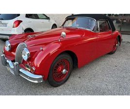 1958 JAGUAR XK150 ROUGE AUTOMATIQUE IN ITALIE - A VENDRE...
