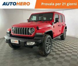 WRANGLER 4ª SERIE WRANGLER UNLIMITED 2.0 PHEV ATX 4XE SAHARA