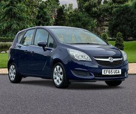 VAUXHALL MERIVA 1.4I TURBO EXCLUSIV AUTO EURO 6 5DR
