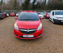 VAUXHALL MERIVA 1.4I TURBO EXCLUSIV AUTO EURO 6 5DR