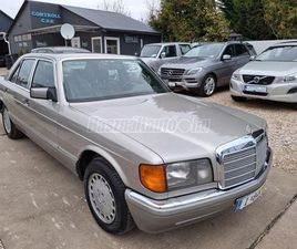 MERCEDES-BENZ W 126 300 SE.AUTOMATA.KLÍMA.BŐR.NAPFÉNYTETŐ.ROZSDAMENTES.NAGYON SZÉP