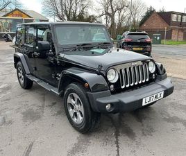 JEEP WRANGLER CONVERTIBLE JEEP WRANGLER 3.6 V6 SAHARA AUTO EURO 6