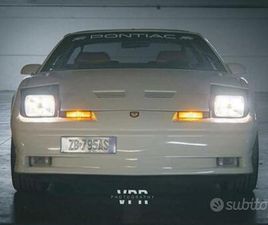 PONTIAC FIREBIRD TRANS AM PONTIAC TRANS AM TURBO - 20TH ANNIVERSARY PACE CAR