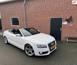 AUDI A5 CABRIOLET - YOUNGTIMER 2.0 TFSI STOELVERWARMING, NAVI , S LINE 19 INCH