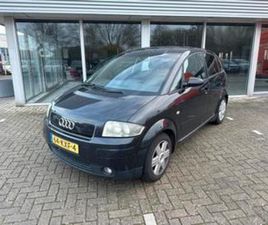 AUDI A2 AUDI A2 1.4 55KW 2002 ZWART - APK GEKEURD T/M MAART 2026 — AUDI — MARKTPLAATS