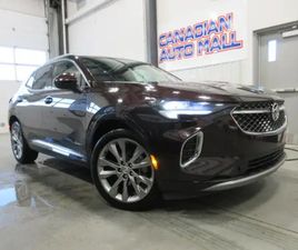 2022 BUICK ENVISION AVENIR AWD, NAV, ROOF, LEATHER, 28K!