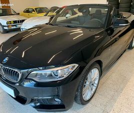 BMW SERIE 2 CABRIOLET 218 BMW SERIE 2 CABRIOLET 218I M SPORT FAIBLE KILO