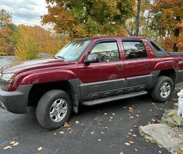 CHEVROLET AVALANCHE 2003 CHEVY AVALANCHE 4X4