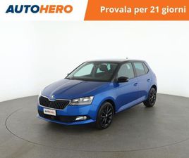 SKODA FABIA FABIA 3ª SERIE FABIA 1.0 TSI TWIN COLOR ARGENTO