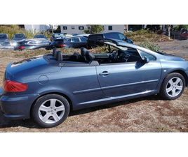 PEUGEOT 307 CC PEUGEOT 307 1.6 CABRIOLET 110 CV (APENAS 97.000 KMS) MARÇO/05