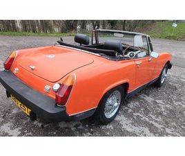1979 MG MIDGET ORANGE MANUEL, 4 VITESSES CONDUITE À DROIT...