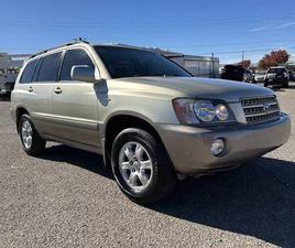 TOYOTA HIGHLANDER 2001 TOYOTA HIGHLANDER 4X4 167K MILES 3.0 V-6 AUTOMATIC LOADED