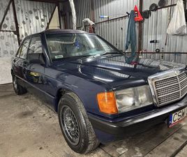 MERCEDES BENZ 201 190 BENZYNA 1.8 LPG STAN IDEALNY IDEALNY NA PREZENT SZAMOCIN • OLX.PL