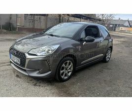 DS DS 3 1.6 BLUEHDI S&S STYLE NAVIGÁCIÓ-BLUETOOTH-APPLECARPLAY-TOLATÓ KAMERA+RADAROK-TEMPOMAT