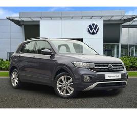 VOLKSWAGEN T-CROSS 2022 VOLKSWAGEN T-CROSS 1.0 TSI 110 SE 5DR DSG