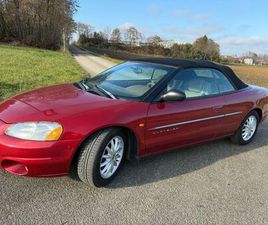 CHRYSLER SEBRING CABRIOLET CHRYSLER SERBRING JR CABRIO, GEPFLEGT MIT ...