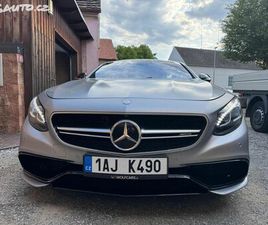 MERCEDES-BENZ TŘÍDY S S63AMG COUPE MATT TOP STAV