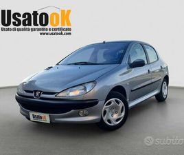 PEUGEOT 206 1.4 5P. ADATTA ANCHE A NEOPATENTATI