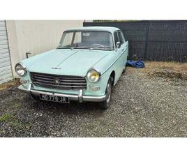 PEUGEOT 404 1962 PEUGEOT 404 VERT MANUEL, 4 VITESSES CONDUITE À GAUCH...