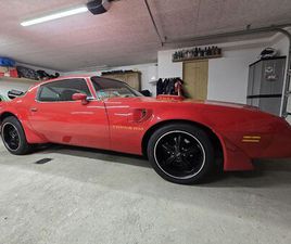 PONTIAC FIREBIRD TRANS AM PONTIAC FIREBIRD TRANS AM ROUGE DE 1979. MOTEUR 6.6