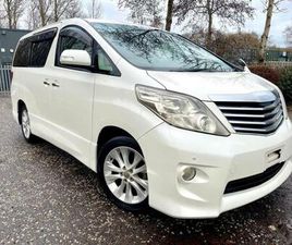 2010 TOYOTA ALPHARD FRESH IMPORT G EDITION 3.5 AUTO 4WD 7 SEATS MPV PETROL 4.5/B GRADE ULEZ MPV ...