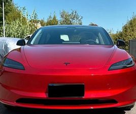 TESLA MODEL 3 STANDARD PLUS TESLA MODEL 3 RWD 2024 NERO + WRAP ROSSO
