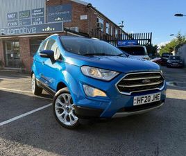 FORD ECOSPORT FORD ECOSPORT 1.0T ECOBOOST TITANIUM EURO 6 (START/STOP) 5DR