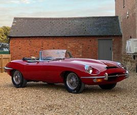 JAGUAR TYPE E CABRIOLET 1969 JAGUAR E TYPE SERIES II ROADSTER 4.2 EAGLE UPGRADED FROM PRIVATE COLLECTION