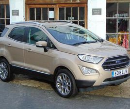 FORD ECOSPORT 1.0T ECOBOOST TITANIUM AUTO EURO 6 (START/STOP) 5DR