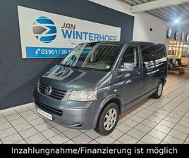 VOLKSWAGEN T5 BUS CARAVELLE 4MOTION+PDC+AHK+KLIMA+8 SITZER