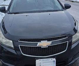 2014 CHEVROLET CRUZE – BLACK – 1.4L TURBO