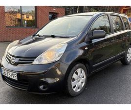 NISSAN NOTE NISSAN NOTE 1.4 16V 180TYŚ KM. 2KPL OPON. RADLIN • OLX.PL