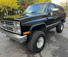 1985 GMC JIMMY/SIERRA CLASSIC REMOVABLE TOP 4X4 FULLY OPTIONED BLACK