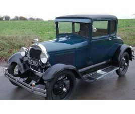 1929 FORD MODEL A BLEU FONCÉ MANUEL, 3 VITESSES CONDUITE...