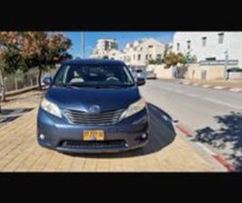 TOYOTA SIENNA XLE אוט׳ 3.5 (266 כ״ס)