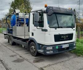 MAN TRUCK MAN TGL SAMOCHÓD AUTO POJAZD ASENIZACYJNY MAN TGL 8.210 DO TOALET PR OSTRÓW WIELKOPOLSKI