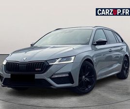 ŠKODA OCTAVIA RS * 2.0 TDI – 200 CH * DSG7 * 4X4 * HUD * CAMÉRA * LED MATRIX * 11/2021 – 50 981 KM – 31 760 € TTC