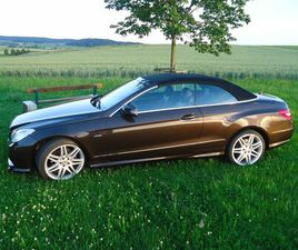 MERCEDES CLASSE E CABRIOLET E 350 MERCEDES-BENZ E 350 DESIGNO 19ZOLL AMG PORSCHEFARBE NP 82.149