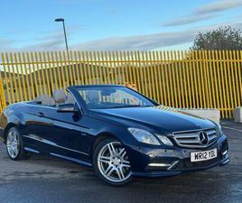3.0 E350 CDI V6 BLUEEFFICIENCY SPORT CABRIOLET G-TRONIC EURO 5 2DR