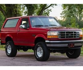 FORD BRONCO 1994 FORD BRONCO XLT