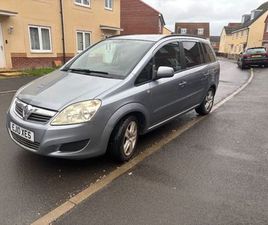 VAUXHALL ZAFIRA VAUXHALL, ZAFIRA, MPV, 2010, MANUAL, 1598 (CC), 5 DOORS