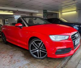 AUDI A3 CABRIO 2.0 TDI S LINE S TRONIC EURO 6 (START/STOP) 2DR