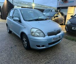 TOYOTA YARIS 2004 TOYOTA YARIS 1.3 VVT-I T SPIRIT 5DR HATCHBACK PETROL AUTOMATIC