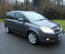 VAUXHALL ZAFIRA 1.8 16V DESIGN EURO 5 5DR