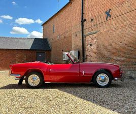 TRIUMPH SPITFIRE CABRIOLET 1963 TRIUMPH SPITFIRE FOUR MK I. NUT & BOLT RESTORATION TO CONCOURS CONDITION.