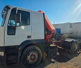 IVECO EUROTECH CON GRUA - GRUA PALFINGE